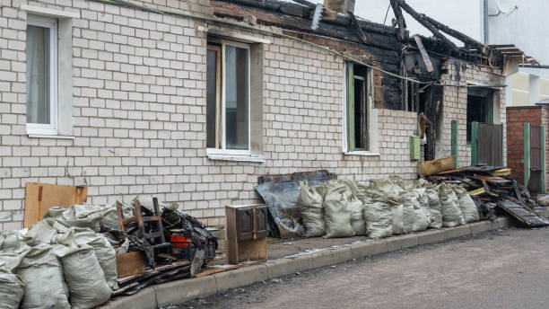 Professional Smoke Damage Removal technician working in Springfield, MN